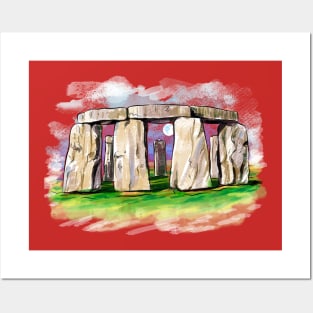 Stonehenge Monument Posters and Art